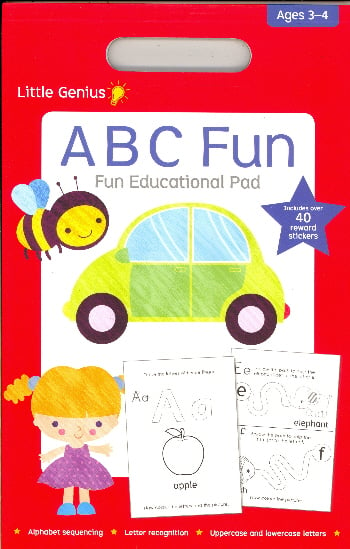 ABC Fun Educational Pad (Little Genius, Ages 3-4)