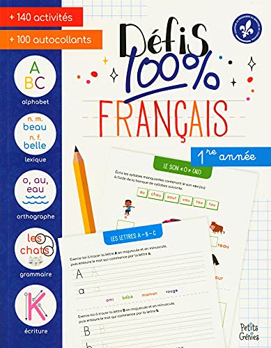 Defis 100% Francais 1re Annee (Petits Genies)