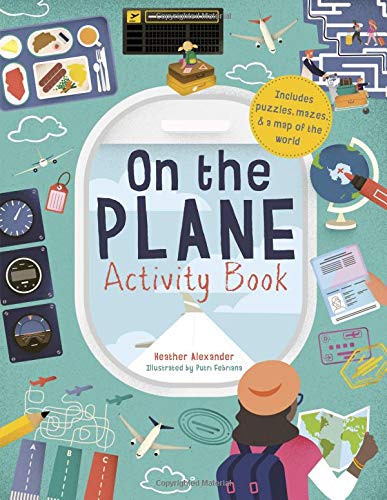 On The Plane Activity Book