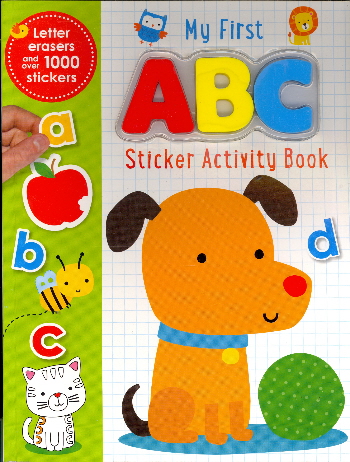 My First ABC Sticker Activity Book (ABC Eraser Included)