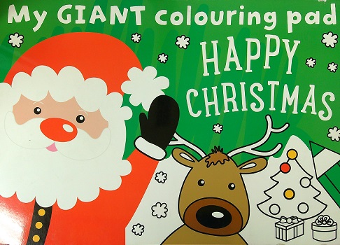 Happy Christmas (My Giant Colouring Pad)