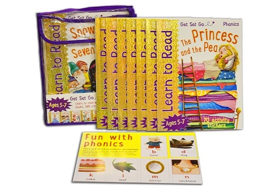 Get Set Go Phonics (8 Books and Poster Pack)
