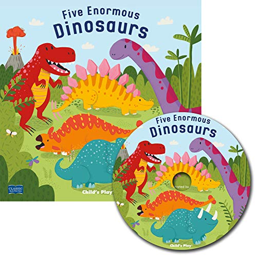 Five Enormous Dinosaurs (Classic Books with Holes)