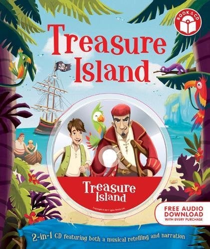 Treasure Island (Book & CD)