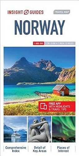 Norway Travel Map (Insight Guides)