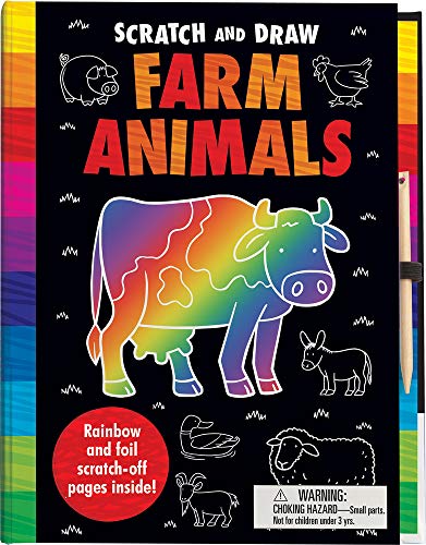 Farm Animals (Scratch and Draw)