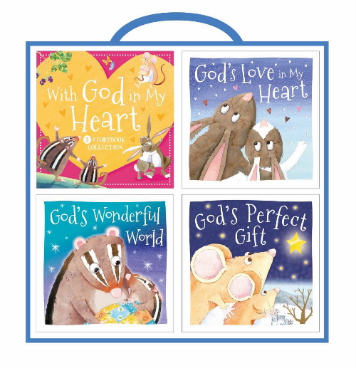 With God in My Heart: 3 Storybook Collection (God's Love in My Heart/God's Wonderful World/ God's Perfect Gift)