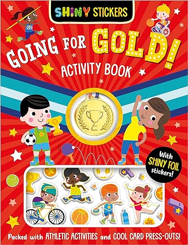 Going for Gold! Activity Book (Shiny Stickers)