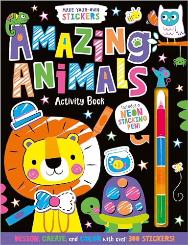 Amazing Animals Activity Book (Make-Your-Own Stickers)