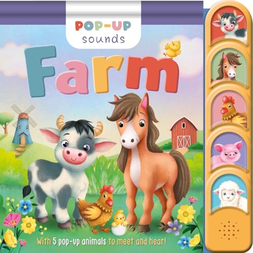 Farm: With 5 Pop-Up Animals to Meet & Hear! (Pop-Up Sounds)