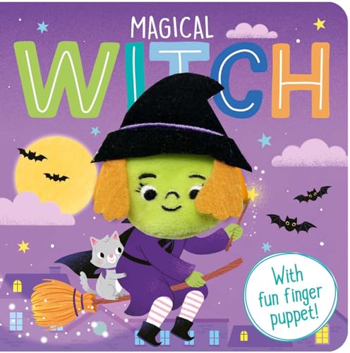 Magical Witch Finger Puppet Book