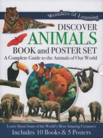 Discover Animals Book and Poster Set: A Complete Guide to the Animals of Our World