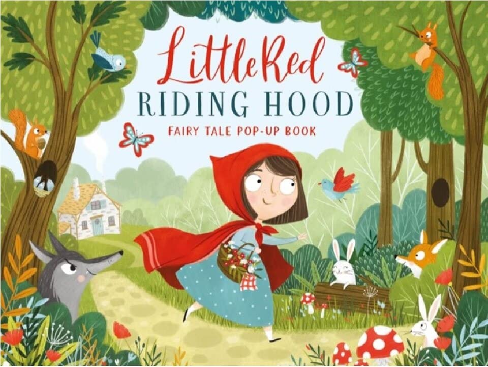 Little Red Riding Hood Fairy Tale Pop-Up Book