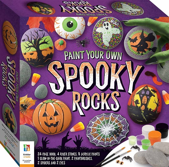 Paint Your Own Spooky Rocks