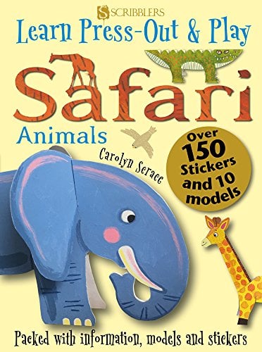 Safari Animals (Learn, Press-Out & Play)