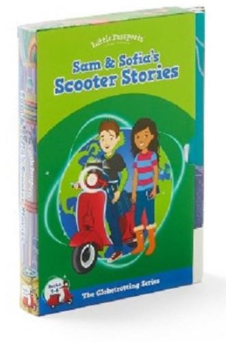 Sam & Sofia's Scooter Stories (The Globetrotting Series, The Mummy Mix-Up/A Musical Mishap/The Shadow Snake Chase)