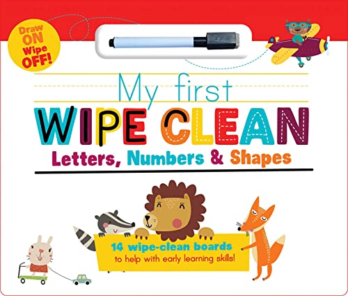 My First Wipe Clean: Letters, Numbers & Shapes (My First Wipe Clean Pads)