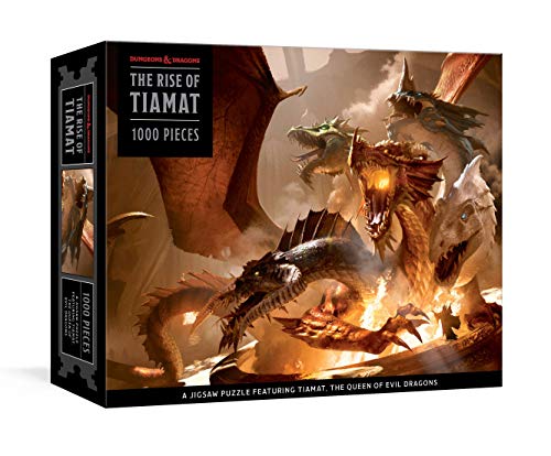 The Rise of Tiamat 1000 Piece Jigsaw Puzzle (Dungeons & Dragons)