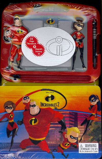 Incredibles 2 (Disney-Pixar, Magnetic Drawing Kit)