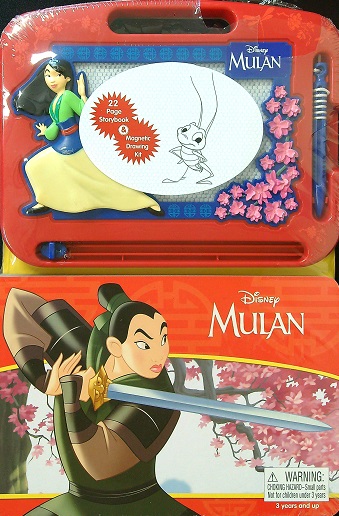 Disney Mulan with Magnetic Drawing Pad