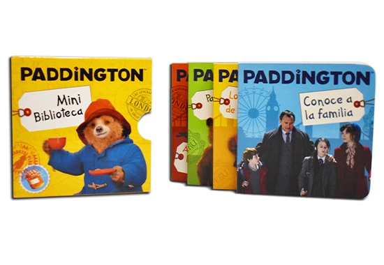Paddington 2:  Mini Biblioteca (Conoce a la Familia/Los Modales de Paddington/Paddington Se Viste/A Paddington le Encanta Londres)