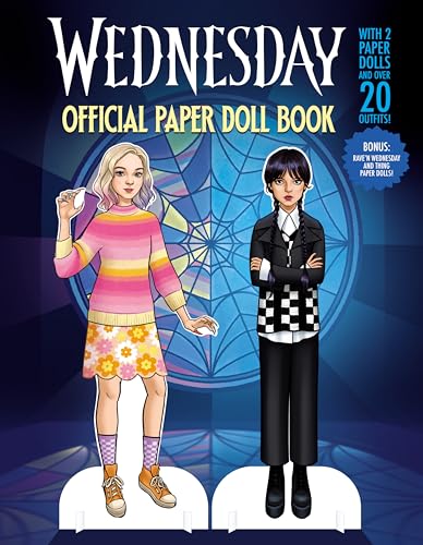 Wednesday Official Paper Doll Book