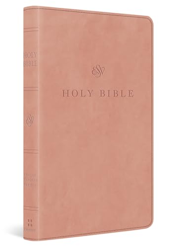 ESV, Large Print Premium Church Bible (TruTone, Blush Rose)