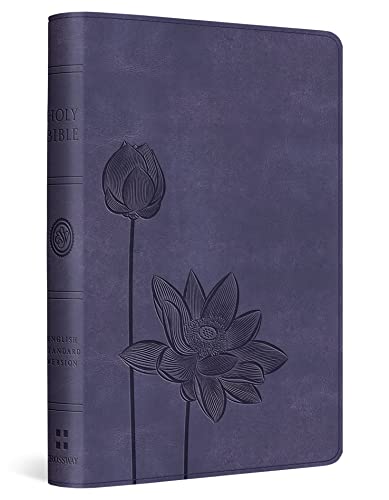 ESV, Compact, Holy Bible (TruTone, Lavender, Bloom Design)